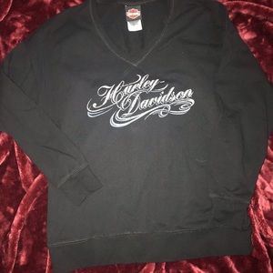 Women’s V-Neck Harley-Davidson Sweatshirt